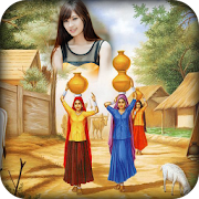 Village Photo Frame  Icon