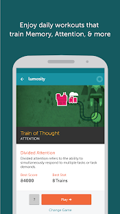   Lumosity - Brain Training- screenshot thumbnail   