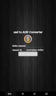 USD to AUD Converter / US dollar to Australia $ Screenshot