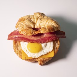 Croissant Bacon,Egg & Cheese Sandwich