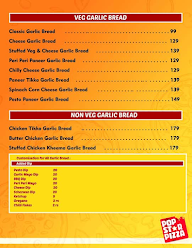 Popstar Pizza menu 7