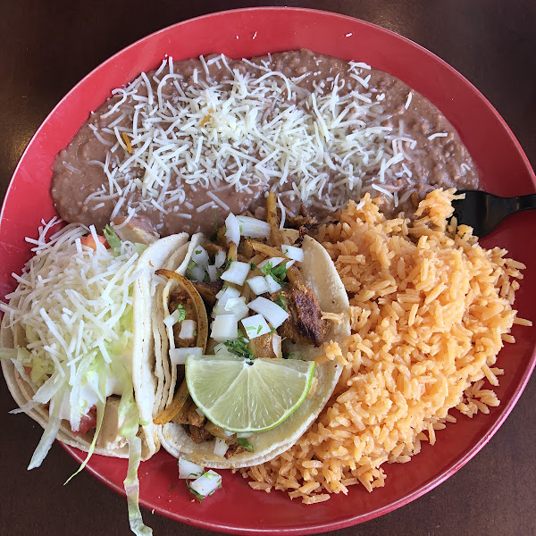 Gluten-Free Tacos at Red Sombrero