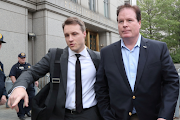 Stephen Calk, CEO of The Federal Bank of Chicago, leaves Manhattan Federal Court in New York, US, May 23, 2019. 