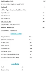 Organic Feast menu 7