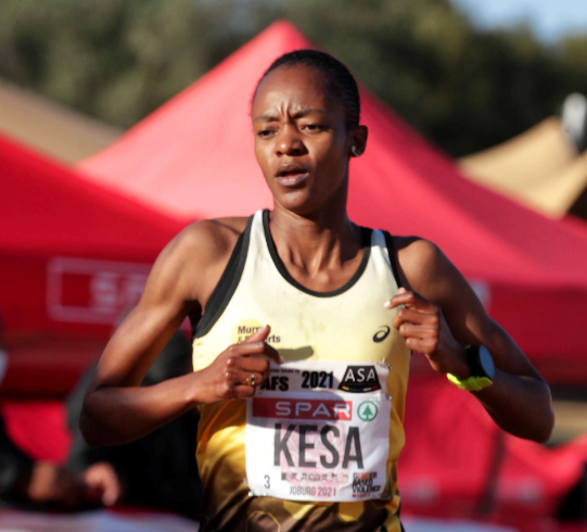 Top SA road runner Kesa Molotsane wants the Spar Grand Prix to stay in the country