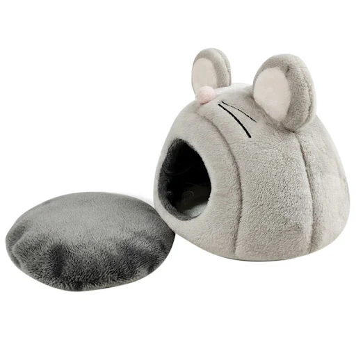 Soft Plush Hamster Bed Pet Mattress Warm Comfortable Basket for Hammock Pig Squirrel Sleeping Bag Animal Mice Rat Nest