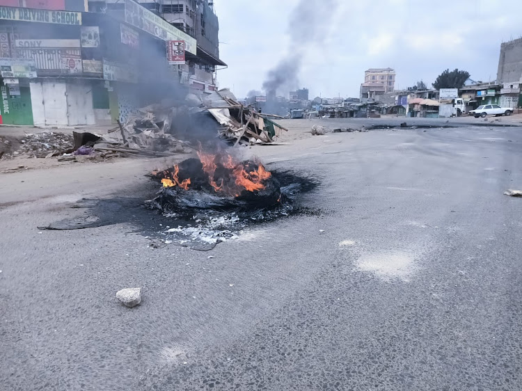 CHAOS: Kahawa West is a no go zone