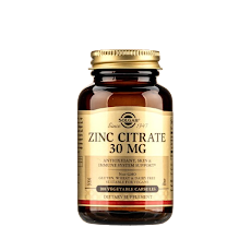 [HSD 01.25]Viên Uống Solgar Zinc Kẽm Citrate 30Mg - Bổ Sung Kẽm, Hấp Thu Nhanh Và Chăm Sóc Sức Khỏe Phái Nam [100 Viên]