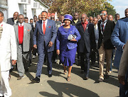 The International Pentecostal Holiness Church troubles worsened following the death of Rev Glayton Modise 
(pictured with his wife Mapoloko) in 2016.