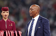 President of the Confederation of African Football (CAF) Patrice Motsepe attends the ceremony following the Fifa World Cup Qatar 2022 3rd Place match between Croatia and Morocco at Khalifa International Stadium on December 17, 2022 in Doha, Qatar.