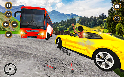 Screenshot bus driving real coach game 3d