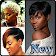 Black Women Short Haircut icon