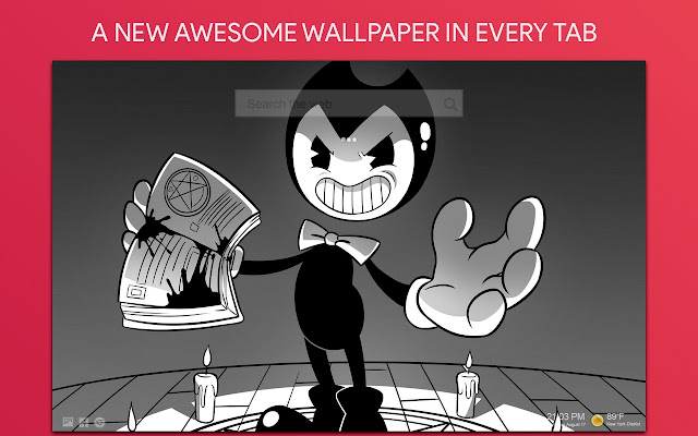Bendy And The Ink Machine Wallpaper New Tab