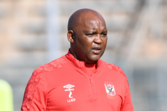 Al Ahly coach Pitso Mosimane.