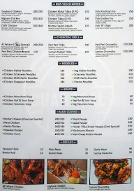 Charcoal menu 2