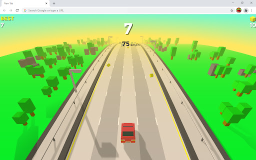 Crazy Pixel Car Racing Game