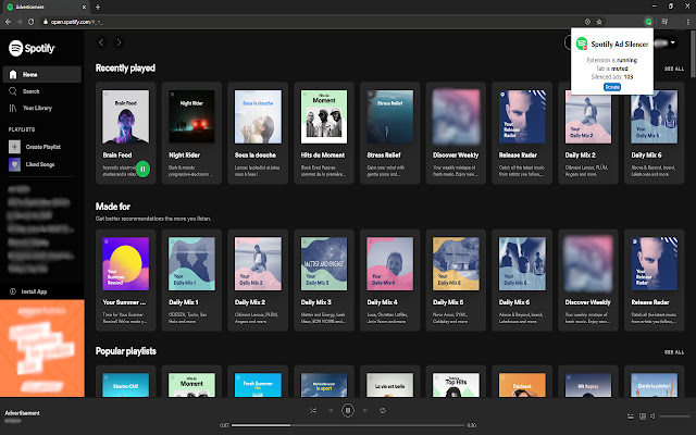 Spotify Ad Silencer