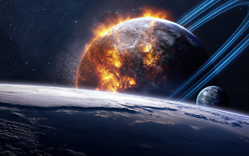 Planetary ring space screenshot 2