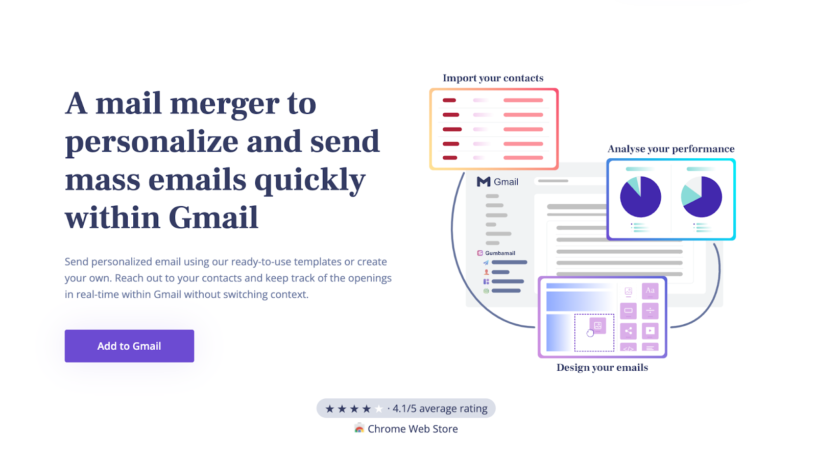 Gumbamail - A mail merger designed for Gmail