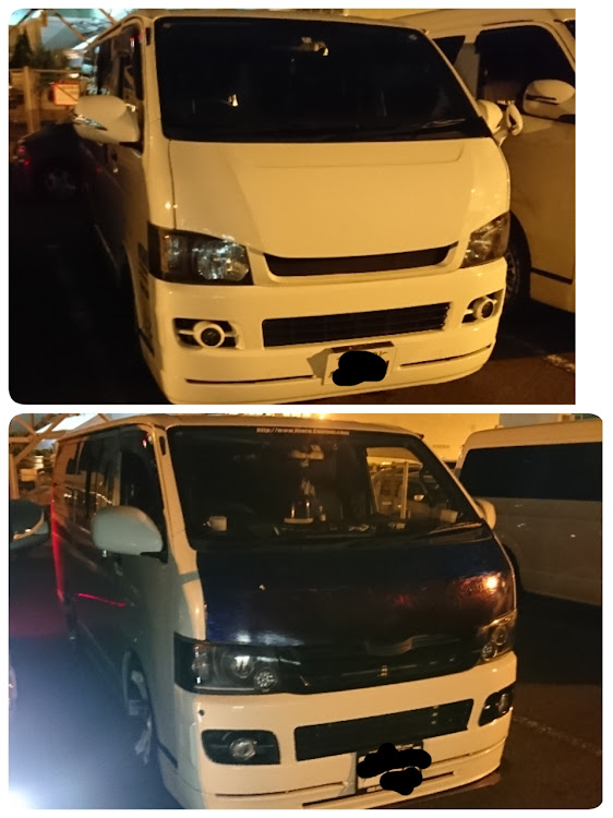 ハイエースバンのまなぶくんオフ・ユートピア宝・ひさし君車没収に関するカスタム事例の投稿画像5枚目