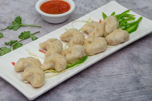 Chicken Steamed Momos [10 Pieces]