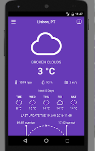 Weather Portugal Free screenshot 7