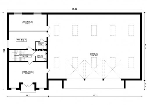 G213 - Rzut parteru