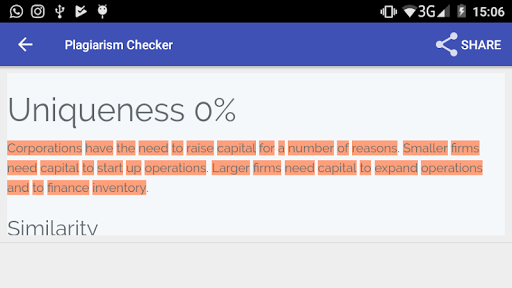 Screenshot Plagiarism checker