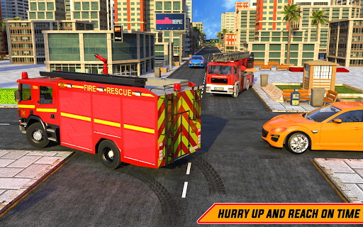 Télécharger Gratuit American FireFighter Truck : City Emergency Rescue  APK MOD (Astuce) screenshots 2