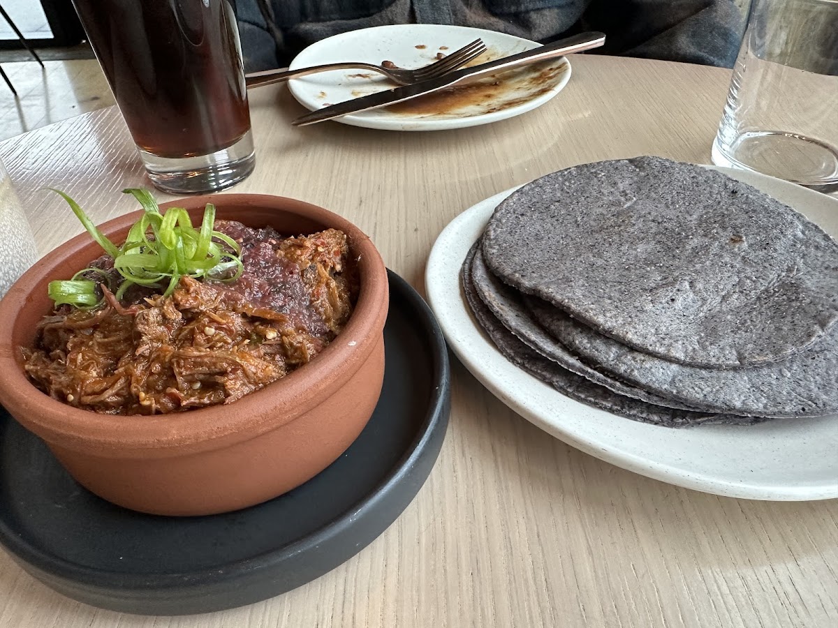 Antelope spoonbread + tortillas