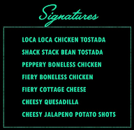 Snack The Shack menu 4