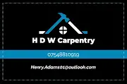 HDW Carpentry Logo