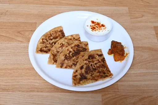 Aloo Paratha (2 Pcs) + Dahi + Achar