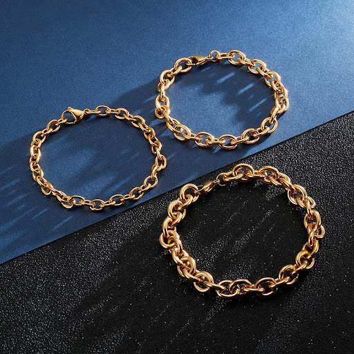 Title 2, European and American Style O-shaped Bracelet. ...