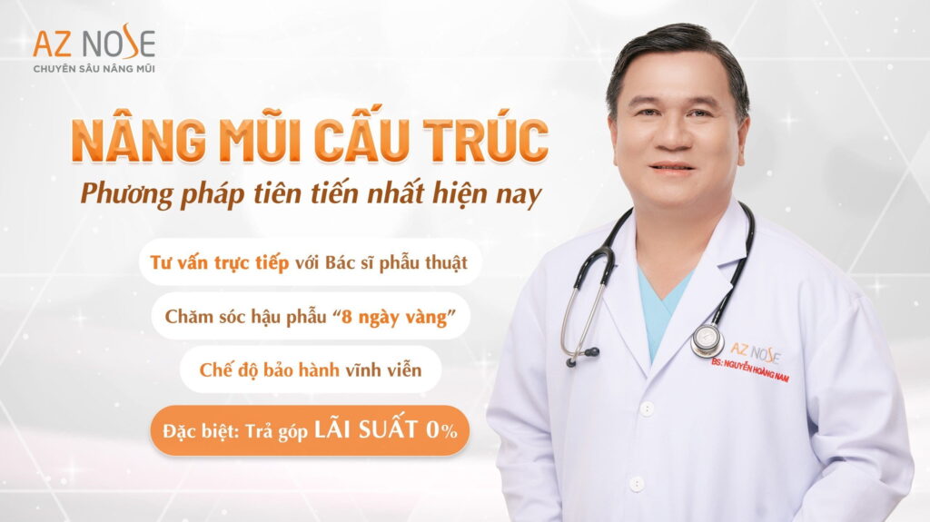 Nâng Mũi Cấu Trúc: Giải pháp tối ưu cho mũi hoàn hảo