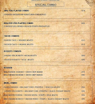 Wanted Cafe menu 3