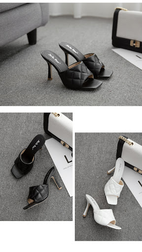 Title 6, European and American summer style stiletto rho...