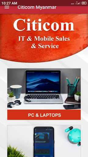 Screenshot Citicom Myanmar