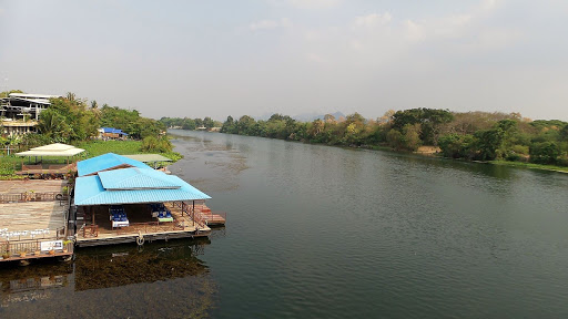 A bridge over a river in Thailand 2016