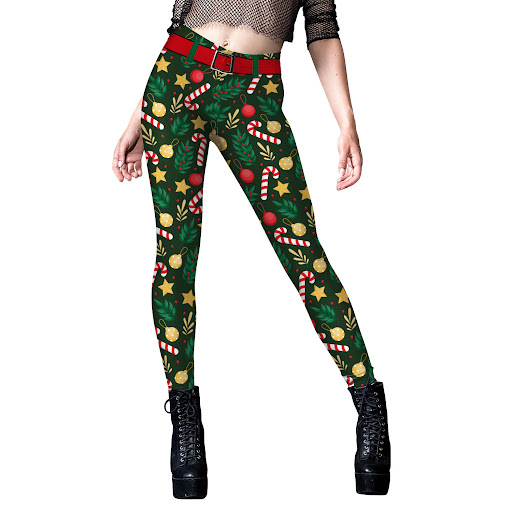 Title 4, Womens Christmas Digital Print Pants New Style...