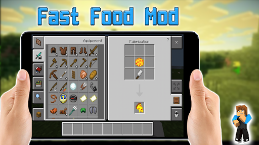 Fast Food Mod for Minecraft PE