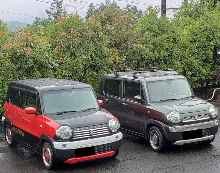 ハスラーの梅雨明け間近・ドライブ・やはり撮る・愛車に感謝に関するカスタム事例の投稿画像6枚目
