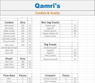 Cafe Qamris menu 3