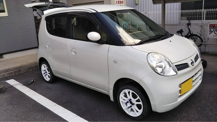 KeiワークスのTiny Racing【タイニーレーシング】・ホイール塗装・ホイールナット加工に関するカスタム事例の投稿画像1枚目