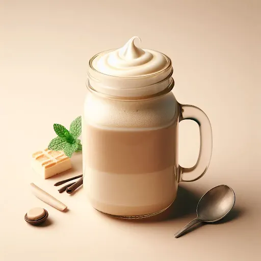 Vanilla Hot Cappuccino [Mason Jar, 450 Ml]