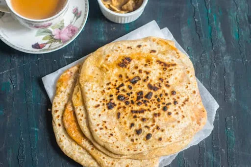 2 Special Pyaz Paratha With Tea