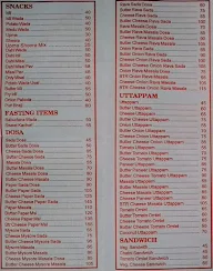 Shree Saraswati Sai Bhuvan menu 2