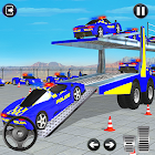 Grand Police Vehicles Transport Truck 1.0