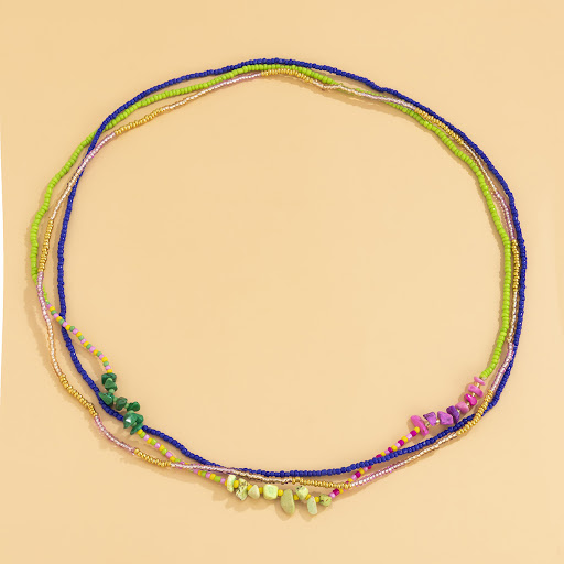 Title 5, Simple Trend Color Beaded Body Chain. Elevate y...