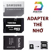 Adapter Thẻ Nhớ Chuyển Đổi Thẻ Nhớ Micro Sd Sang Thẻ Sd Chính Hãng